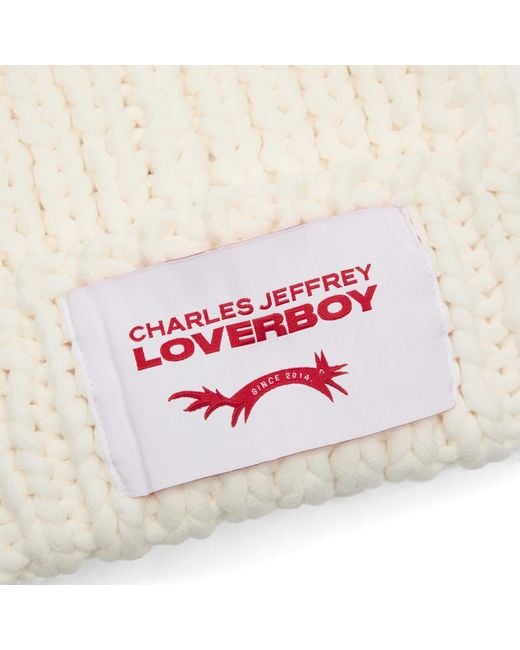 Charles Jeffrey Natural Chubby Beanie