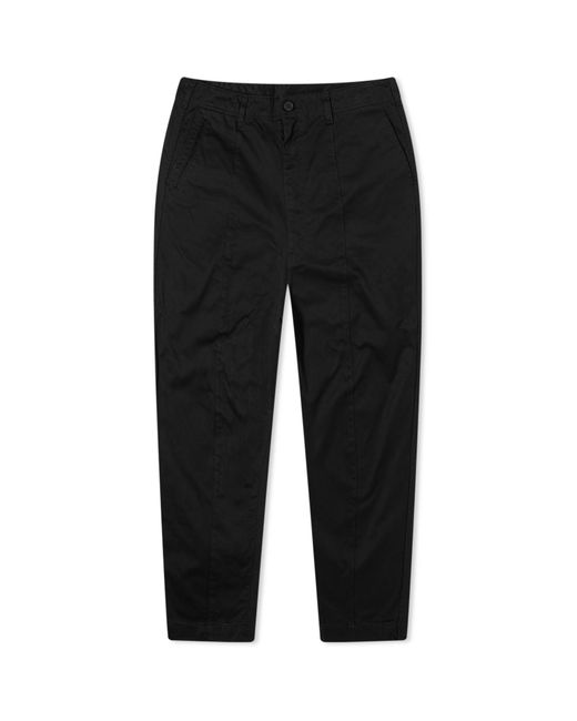 Comme des Garçons Black Garment Dyed Chino Cloth Pant for men