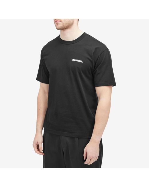 Neighborhood Black Ss-2 T-Shirt for men