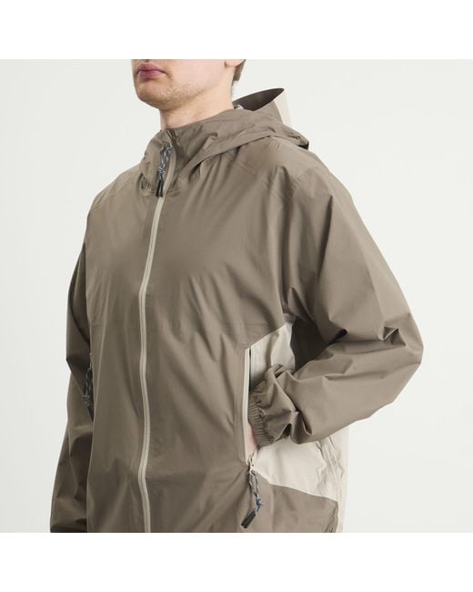 KA_YO_Prototype Green Lightweight Hooded Shell Wind Jacket for men