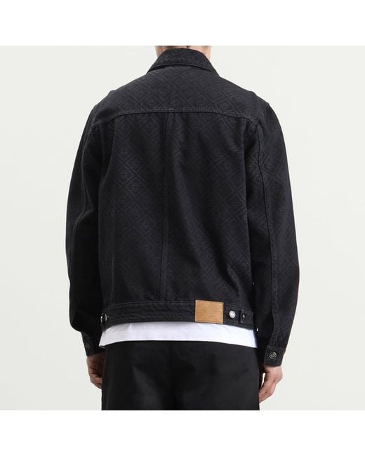 Casablanca Black Monogram Jacket for men