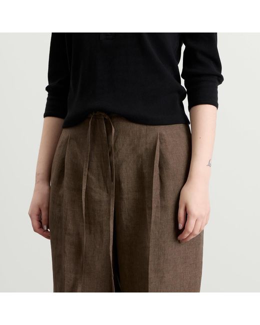 Rohe Brown Relaxed Drawstring Trousers
