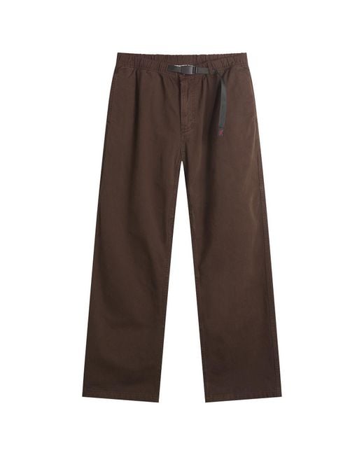 Gramicci Brown Core Pant for men