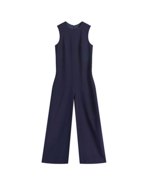 A.P.C. Blue Kimberly Jumpsuit