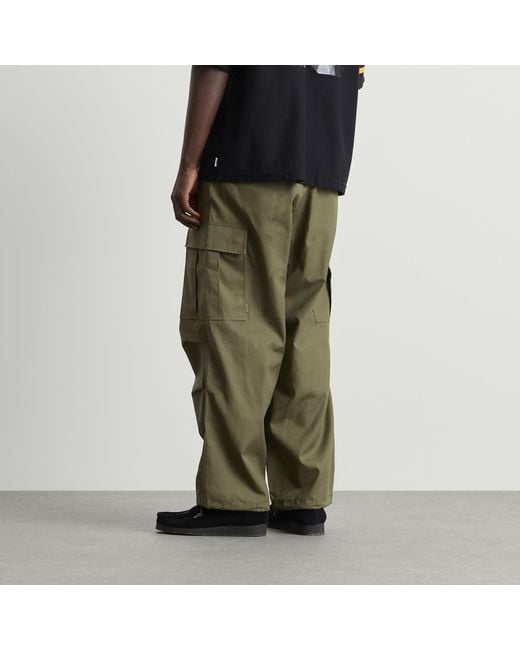 (w)taps Green Milt0001 Trousers for men