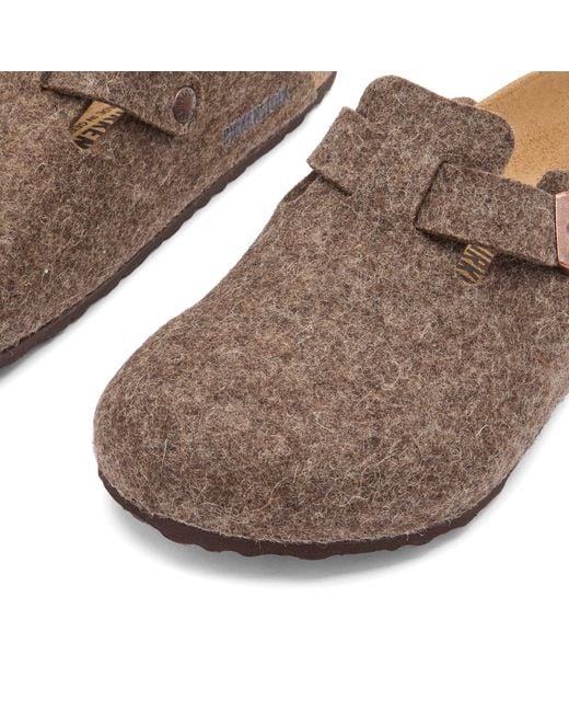Birkenstock Brown Boston Clog for men