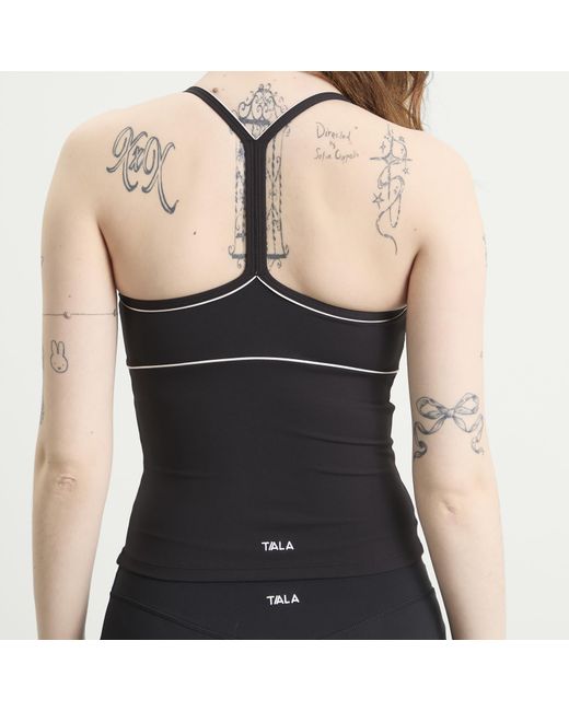 Tala Black Dayflex Contrast Sweetheart Vest