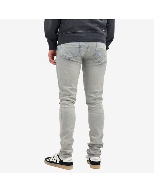 Amiri Blue Antique Wash Jeans for men