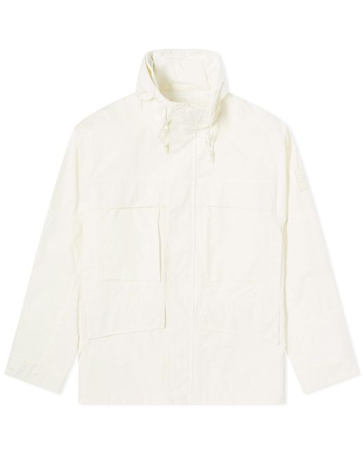 Stone Island White Ghost Ventile Field Jacket for men