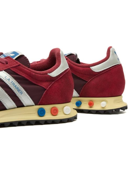 Adidas Red La Trainer Og Sneaker