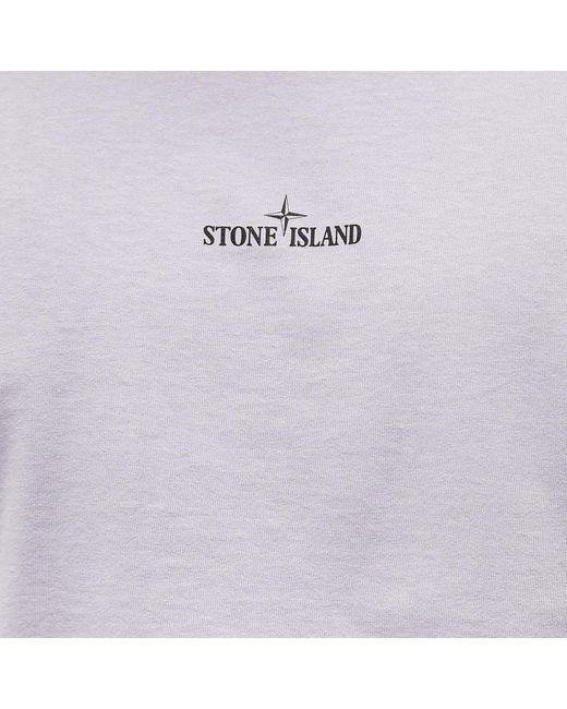 Stone island deals lavender t shirt