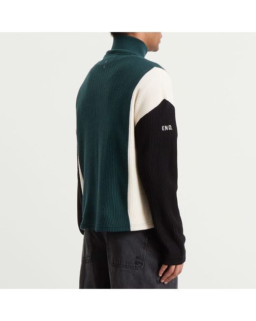 About Blank Green End. X Half Cardi for men