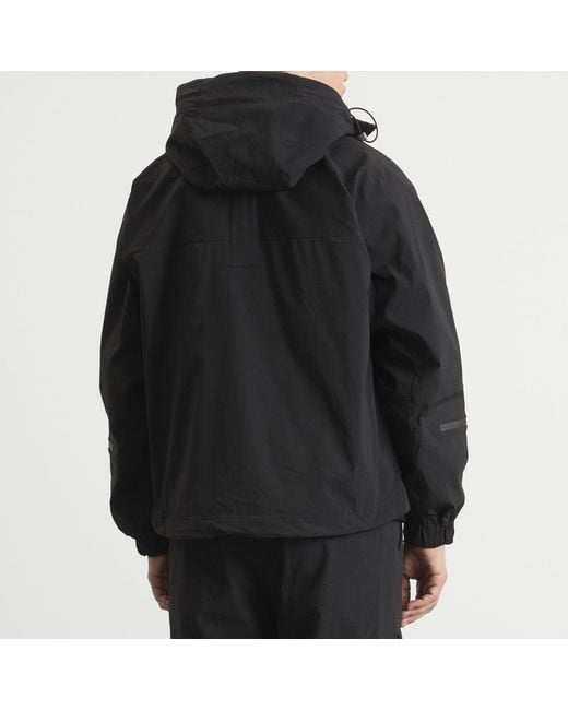 Arte' Black Technical Polar Jacket for men