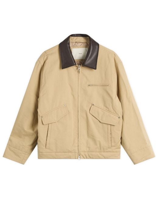 DUNST Natural Canvas Work Jacket