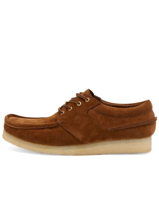 Clarks Brown Wallabee Boot for men