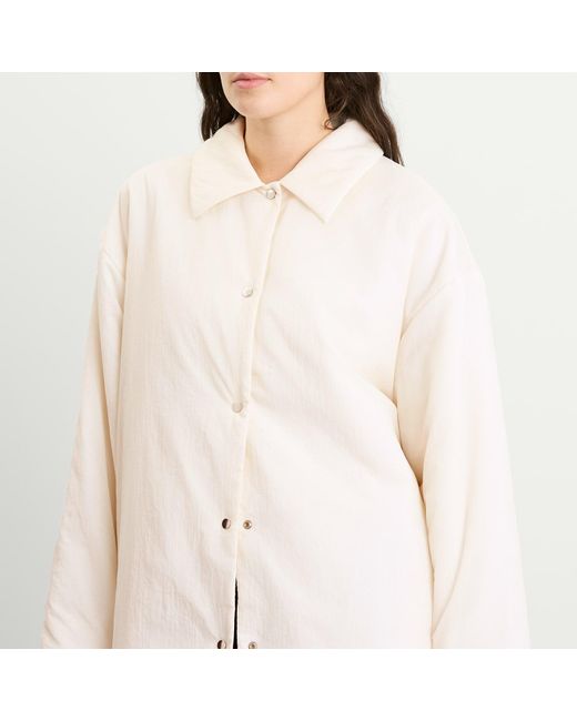 Studio Nicholson Natural Togg Padded Overshirt