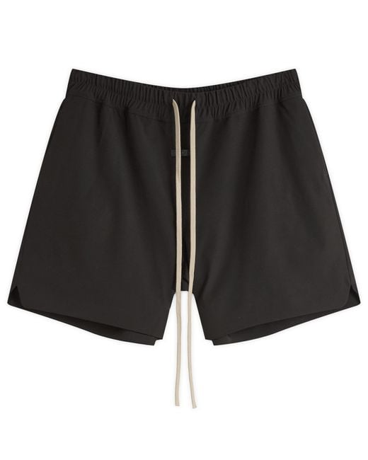 Fear Of God Black Running Shorts for men