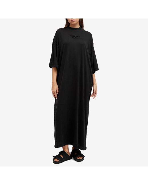 Fear Of God Black Essentials 3/4 Sleeve Dress