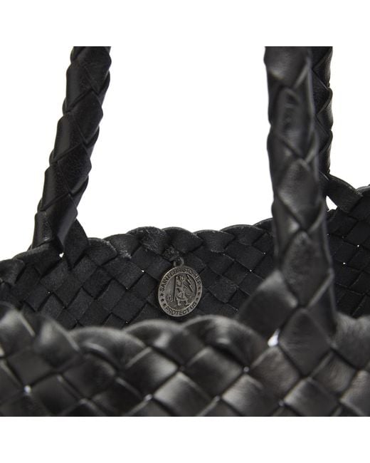 Dragon Diffusion Black Santa Croce Large Bag
