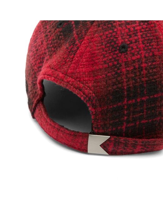 Rhude Red Scramble Logo Hat for men