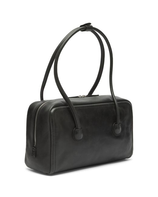 MARGE SHERWOOD Black Soft Boston Bag