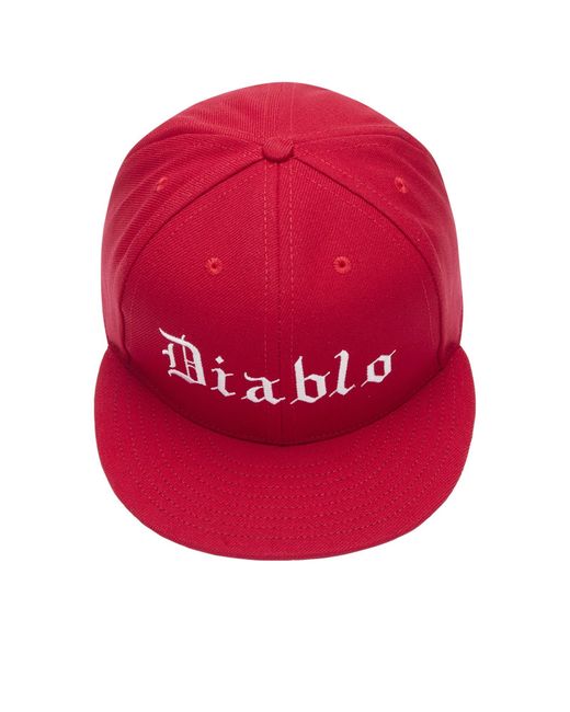 Willy Chavarria Red Diablo Cap