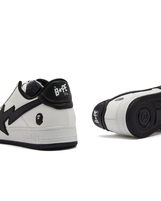 A Bathing Ape White Bape Sta Os