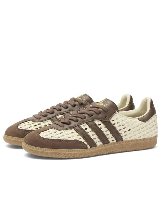 Adidas Brown Samba Og W Sneaker
