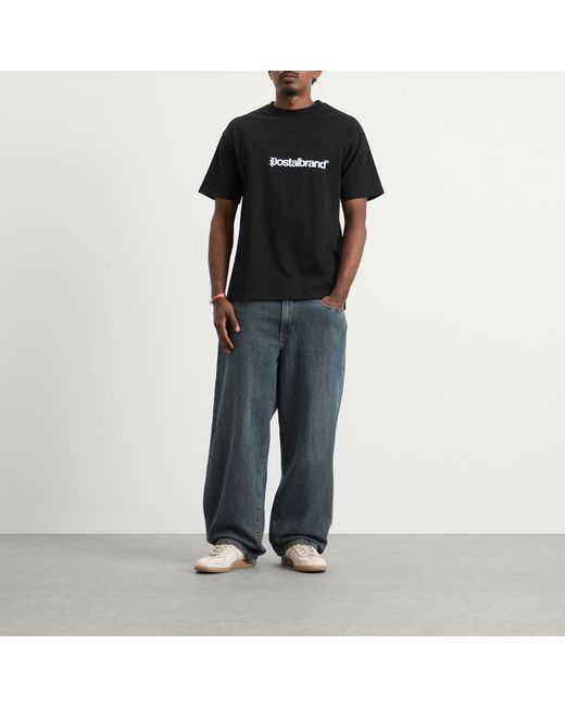 Postalco Black Headline T-Shirt for men
