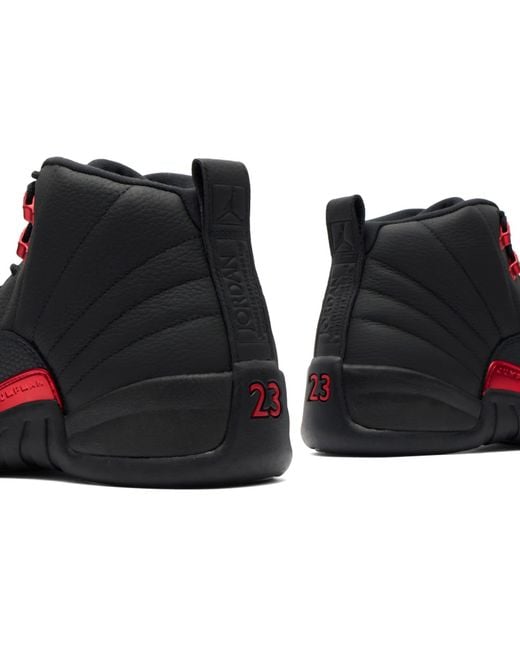 Nike Black 12 Retro Sneaker for men