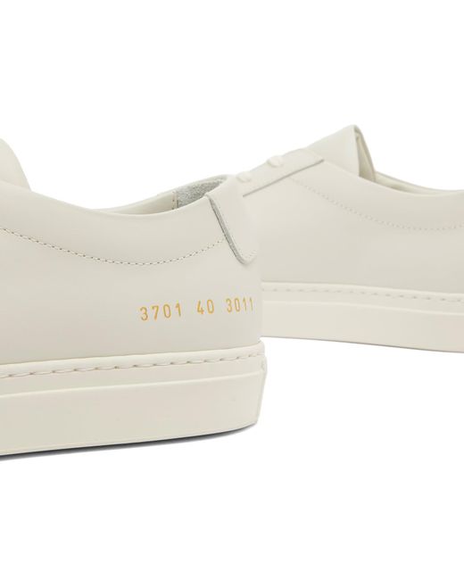 Common Projects White By Common Projects Original Achilles Low Sneakers