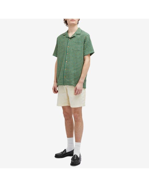 Kestin Green Crammond Short Sleeve Shirt for men
