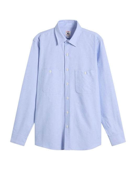 Randy's Garments Blue Randy's Garments Inc. 3 Pocket Work Shirt for men