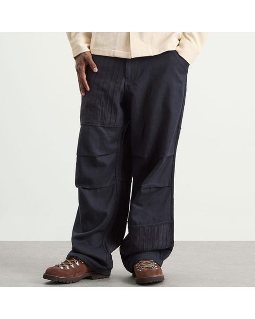 Kardo Blue Abeer Drawstring Snow Pant for men
