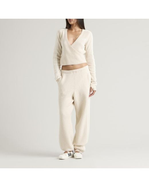 Adidas Natural X Jennie Knit Wrap Cardigan