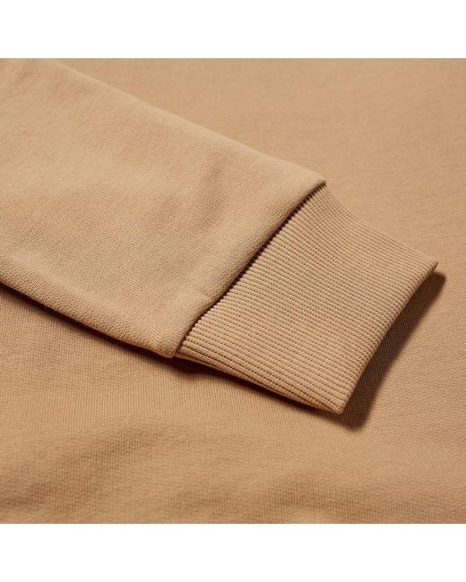 A.P.C. Natural Item Logo Hoody for men