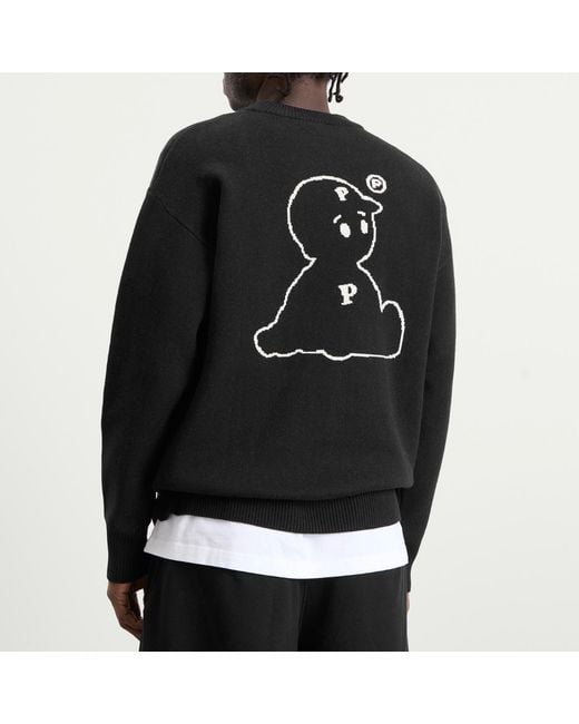 Pawa Speed Sports Black Og Boy Knit Sweater for men