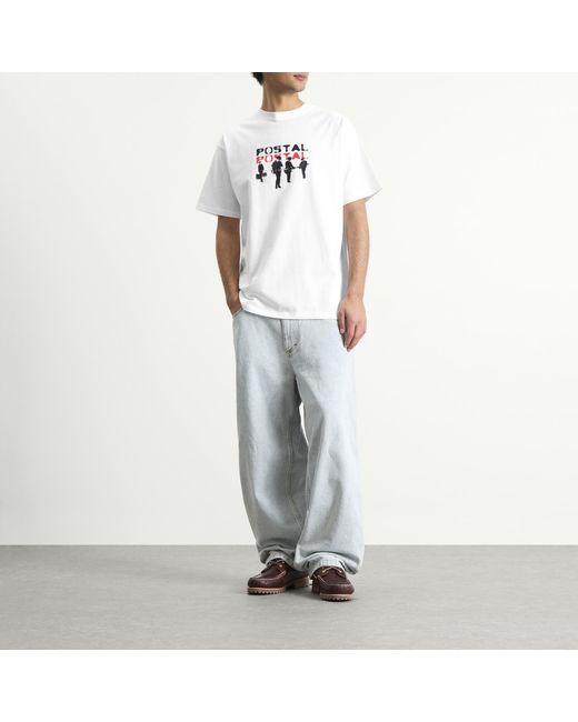 Postalco White Candy T-Shirt for men
