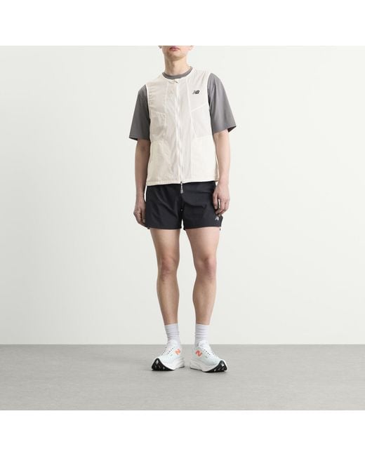 New Balance White Rc Vest for men