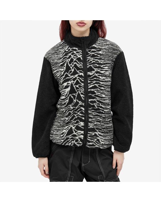 Black fuzzy jacket 2025
