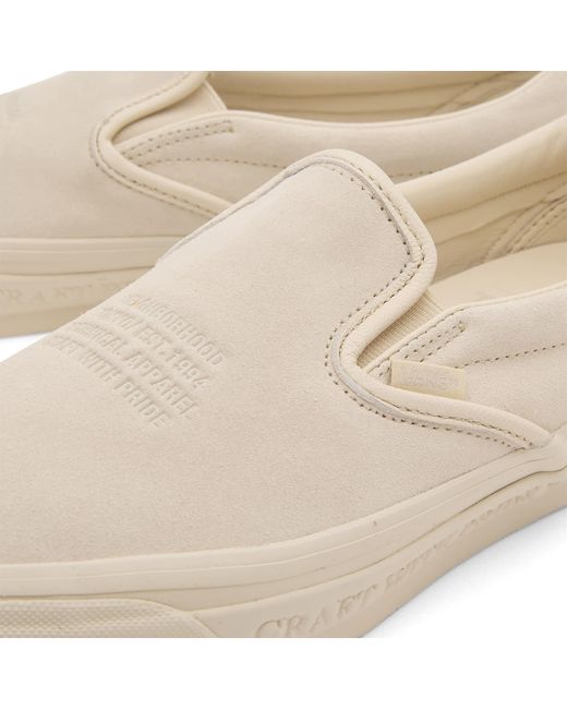 Vans Natural X Neighborhood Otw Classic Slip-On 98 Sneaker