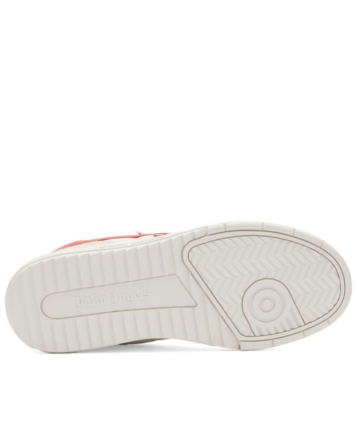 Palm Angels White University Sneakers for men
