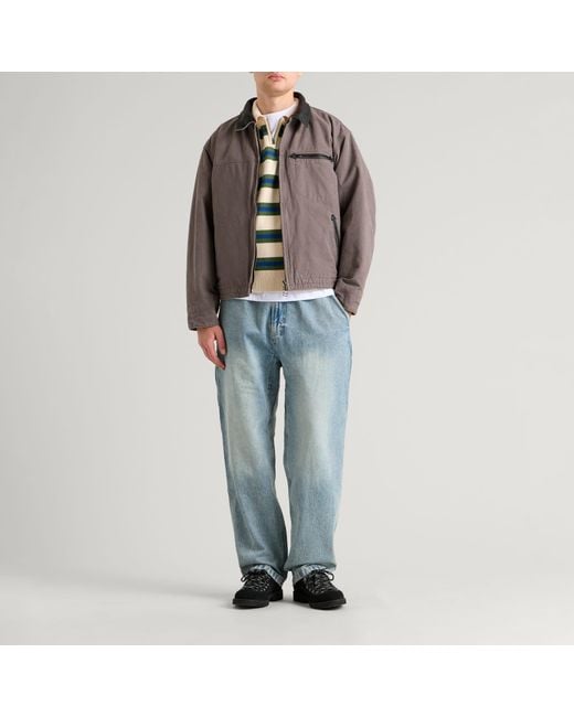 Ecstatic Research Green Border Polo Knit for men