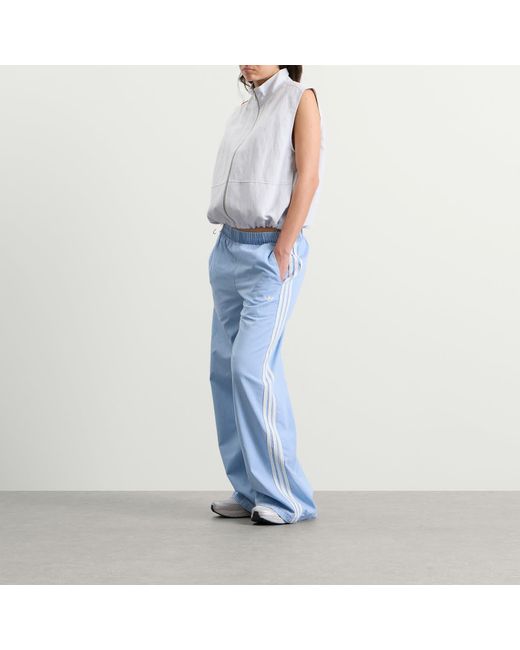 Adidas Blue Denim Wide Leg Pants