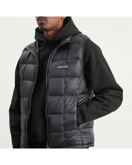 Montbell Gray Superior Down Vest for men