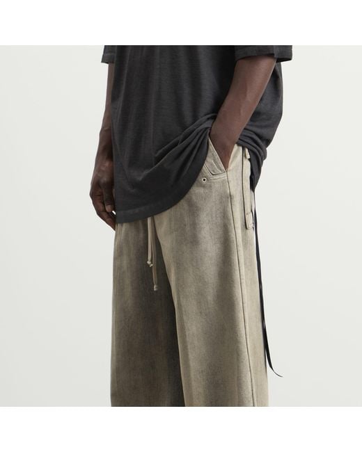 Rick Owens Gray Geth Belas for men