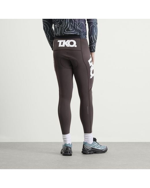 Pas Normal Studios Black T.K.O. Essential Thermal Long Bibs for men