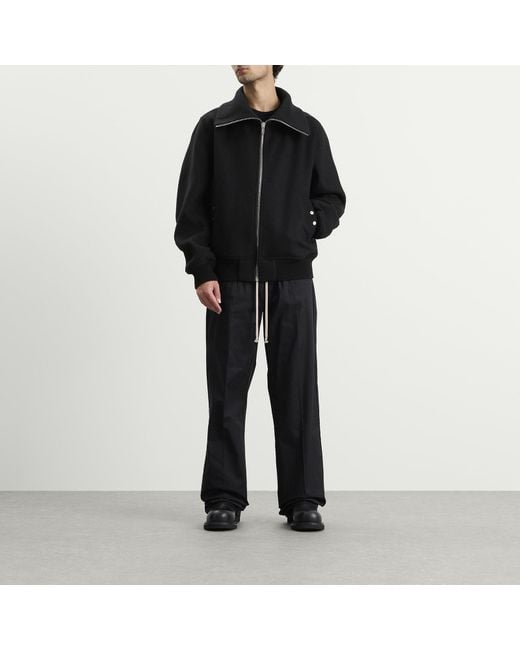 Rick Owens Black Dracuflight Jacket for men