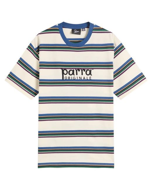 by Parra Blue Originale T-Shirt for men