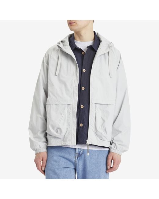 Folk White Prism Zip Thru Jacket for men